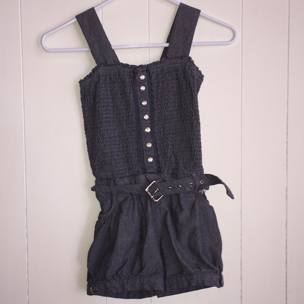 Baby Phat Denim Romper